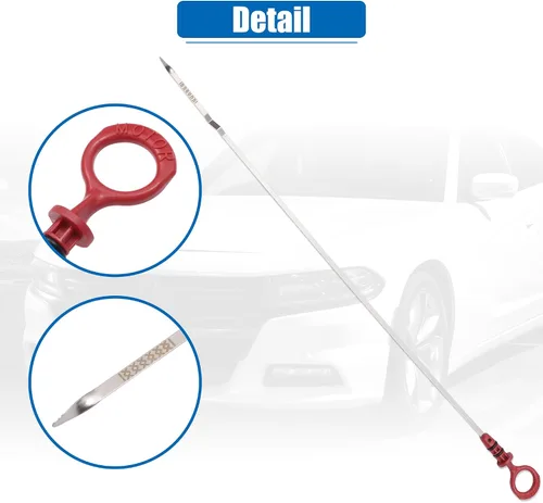 Miniatura 5 de uxcell Indicador de nivel de aceite del motor para Volvo S60 2001-2009 para Volvo S80 2001-2006 8699543