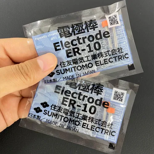 Electrodo ER-10 para Sumitomo T-39 Tipo-66 T-81C 82C Z1C 71C TYPE-81 M12 T-400/600C Fibra Fusión Splicer Electrodos de soldadura Varilla ER-10