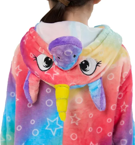 Miniatura 22 de Mameluco de unicornio para pijamas de animales, cosplay, disfraz unisex de Halloween
