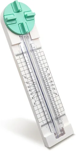 Miniatura 9 de Cortador de papel, cortador de papel artesanal de 4 estilos, herramienta multifunción para cortar papel, fotos, álbumes de recortes, postales Azul