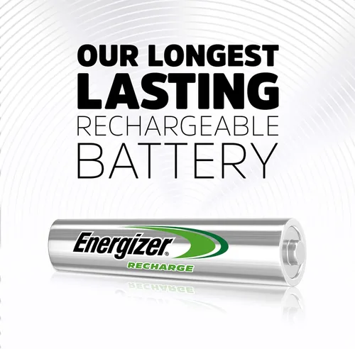 Miniatura 5 de Energizer Baterías AAA recargables (8 unidades) Potencia de recarga más batería triple A precargada (4 unidades)