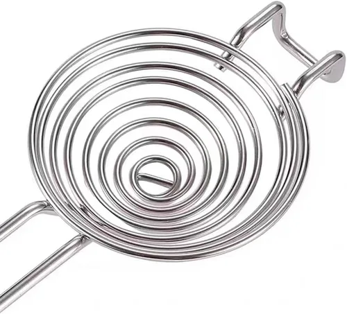 Miniatura 8 de Separador de huevos, separador blanco de yema de huevo de acero inoxidable, mango largo, filtro divisor de yema de huevos, accesorio de cocina