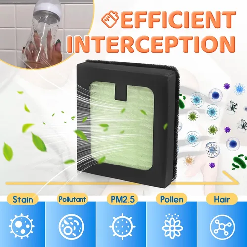 Miniatura 6 de Paquete de 2 filtros HEPA de repuesto compatibles con Baby Brezza Bottle Dryer Advanced y Baby Brezza Bottle Washer Pro