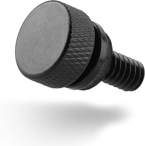 Miniatura 5 de Perno de asiento de acero inoxidable Tornillo de montaje trasero negro compatible con Harley Davidson 1996-2024, 2