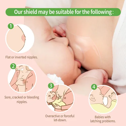 Miniatura 6 de Haakaa Protectores de silicona para pezones, 2