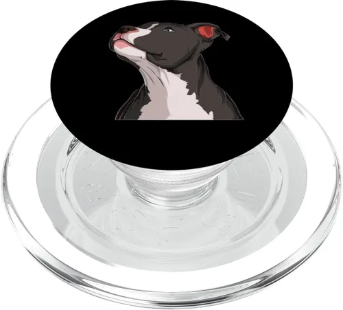 Miniatura 8 de American Pit Bull Pitbull Terrier - Cabeza de perro canina PopSockets intercambiables