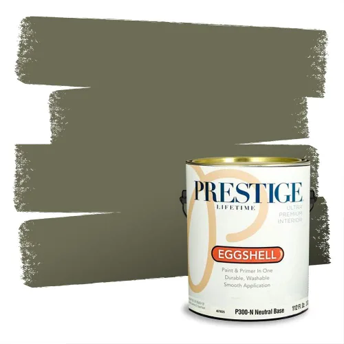 Miniatura 1566 de Prestige Paints - pintura de exterior y pintura de imprimación en una, E100-T-6006-10AVP