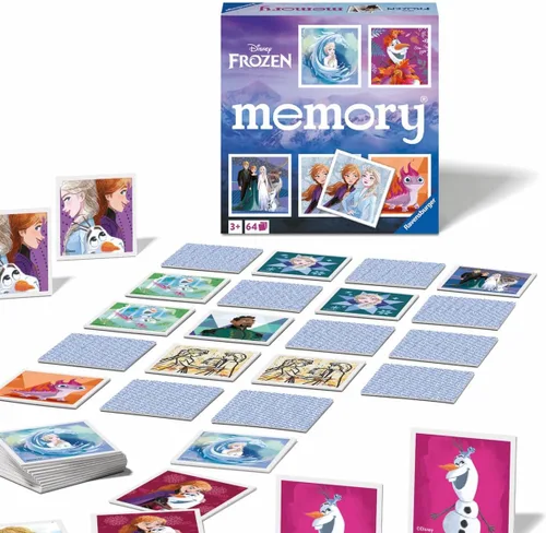 Miniatura 6 de Ravensburger Disney Frozen Memory Game – Pares de fotos a juego para niños a partir de 3 años – Juguete educativo para niños