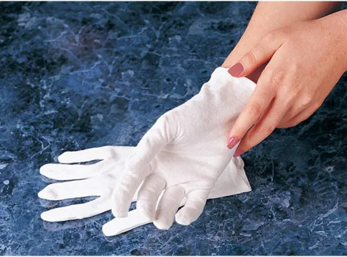 Miniatura 6 de Carex Health Brands - Guantes de algodón para manos suaves, talla XL