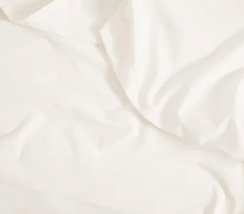 Miniatura 2 de Brooklinen Juego de sábanas de satén, juego de sábanas de algodón tamaño Queen, color crema, 3 piezas, suave, 480 hilos