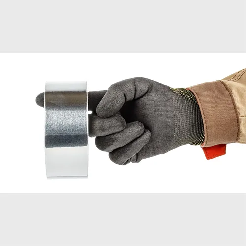 Miniatura 7 de Lichamp Cinta de papel de aluminio HVAC, paquete de 2 cintas aislantes de metal para conductos, sellado de aire acondicionado de CA, 2 pulgadas x 70