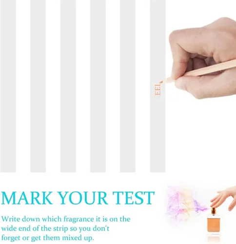 Miniatura 5 de Disposable Perfume Test Strips 300Pcs Essential Oil Test Strips Scent Paper Perfume Tester Aromatherapy Detection Papers