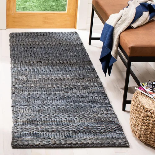 Miniatura 13 de SAFAVIEH Natural Fiber Collection - Alfombra decorativa de 2 x 3 pies, color lejía, yute hecho a mano, diseño trenzado tejido, ideal para entrada