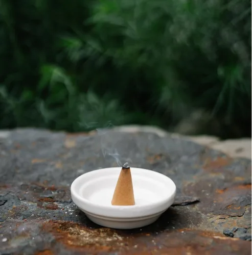 Miniatura 7 de Bless International Coco 100% natural - Conos de incienso hechos a mano, sumergidos a mano, orgánicos, sin productos químicos para purificación