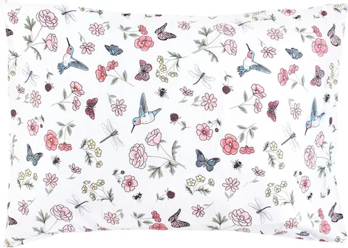 Miniatura 9 de Hudson Baby Funda de almohada unisex de algodón para bebés y niños pequeños, animales del bosque, talla única Forest Animals
