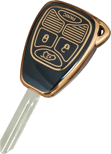 Miniatura 6 de TPU para funda de llavero de Jeep Compatible con Chrysler 300C Avenger Sebring Chrysler 200 Aspen Dodge Charger Jeep Commander Grand Cherokee