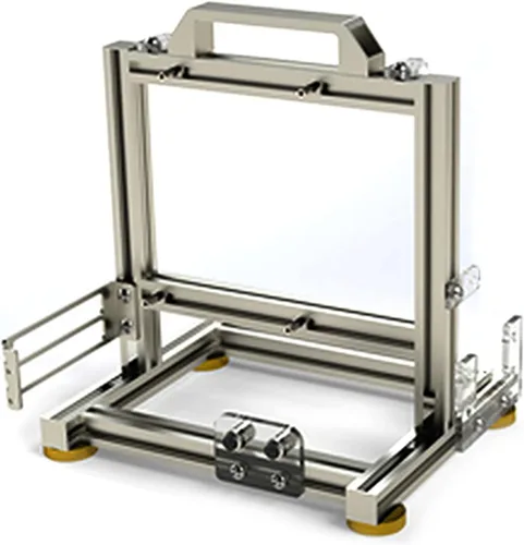 Miniatura 11 de Aleación de aluminio Caso abierto Gaming Computer Chassis Soporte de escritorio Caja de refrigeración por agua Eatx Personalidad Creatividad EATX