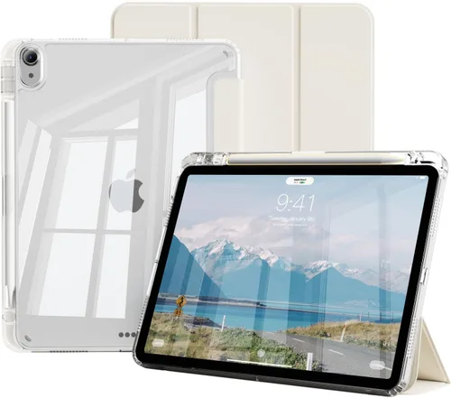 Miniatura 9 de Funda para iPad Air de 11 pulgadas M3/M2 (2025/2024), iPad Air de 5ª/4ª generación (2022/2020) de 10.9 pulgadas con soporte para lápices, funda