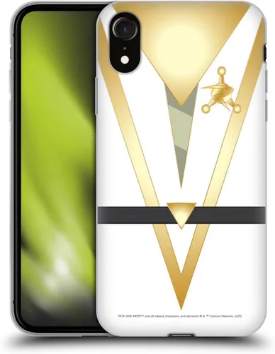 Miniatura 135 de Head Case Designs Funda de gel con licencia oficial de Rick and Morty Aliens Season 3 [protección de grado militar] compatible con Apple iPhone 12