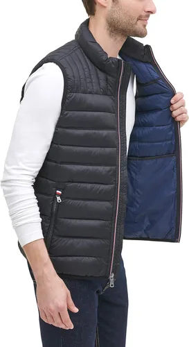 Miniatura 5 de Tommy Hilfiger - Chaleco acolchado plegable ligero para hombre