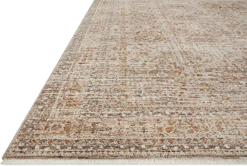 Miniatura 6 de Loloi Angela Rose Blake Collection BLA-06 Avena/Especias 9' x 13', Altura de Pelo 0.25", Flecos, Alfombra