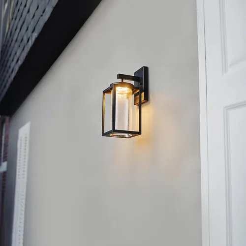 Miniatura 9 de Aplique de pared Globe Electric 44227 para exterior, aplique de pared exterior con LED integrado de 8,5 W, 44359