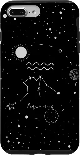 Miniatura 12 de Funda estética con signo del zodiaco celestial para iPhone 12 mini Acuarario
