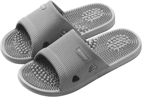 Miniatura 10 de Pantuflas de Masaje de Acupresión para Fascitis Plantar para Mujeres Pantuflas de Acupuntura Artritis Neuropatía Alivio del Dolor Sandalias