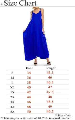 Miniatura 5 de AG2Ggifts - Vestido largo con correa para mujer (talla S-5X)