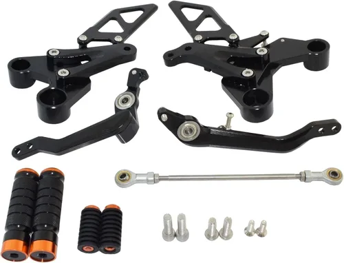 Para KTM 790 890 Duke 2018-2022 - Reposapiés ajustables para motocicleta, palanca de cambios de freno, accesorios de actualización de repuesto