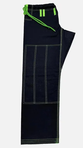 Miniatura 7 de Bjj Gi Jiu Jitsu Con Puntada Verde Bjj Gi Jiu Jitsu Kimonos Gi 100% Algodón Perl Tejido 450GSM