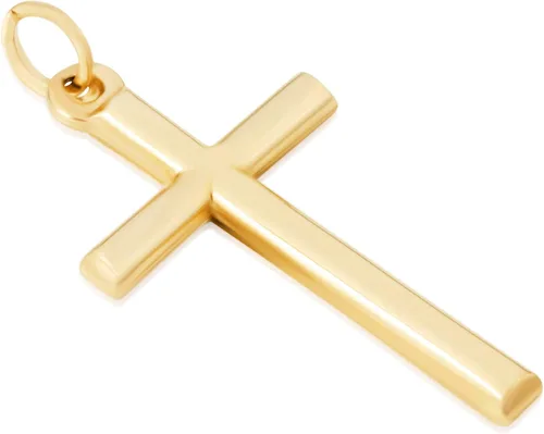 Dijes religiosos de oro amarillo de 14 quilates para hombres y mujeres – disponible en varios diseños