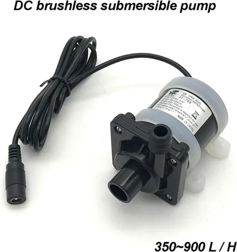 Miniatura 2 de JT-750 Bomba de agua sumergible DC 12V 24V Motor sin escobillas Bomba solar de circulación de agua 350 ~ 900L/h (8-24V)