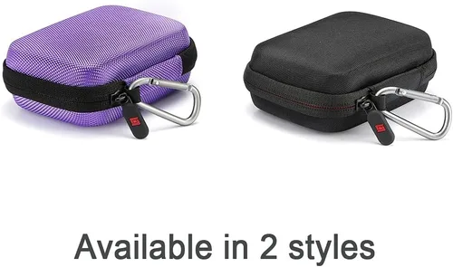 Miniatura 6 de RAIACE Estuche de transporte duro para juegos de cartas, bolsa de almacenamiento protectora. (No incluye tarjetas) - Negro