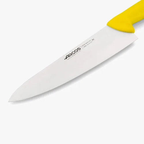 Miniatura 3 de Arcos Cuchillo de chef de acero inoxidable de 10 pulgadas. Cuchillo de cocina profesional multiusos para cortar y limpiar verduras. Mango ergonómico