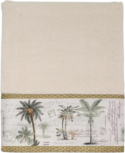 Miniatura 7 de Avanti Linens - Toalla de algodón suave y absorbente, palma de colonia Colonia Palm