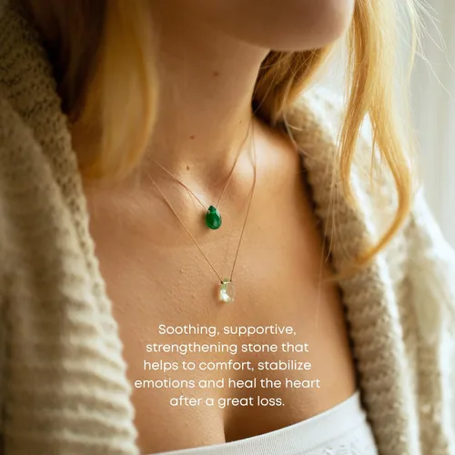 Miniatura 19 de SoulKu Luxe Inspirational Necklace, Empowerment Jewelry, Handcrafted Necklace For Women, Gift For Mom, 2" Extender With Lobster Clasp, 16" Nylon Cord