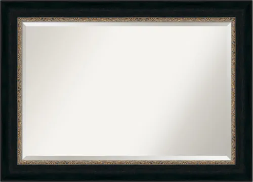 Miniatura 9 de Amanti Art Bronze Bathroom Mirror for Over Sink, 27x27 Paragon Bronze Square Vanity Mirror, Medium Traditional Frame, Hangs Horizonally and