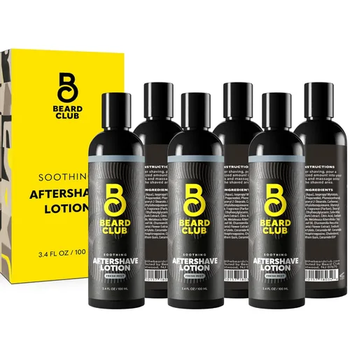 Miniatura 11 de Beard Club - Gel de afeitado prémium para hombres – Crema de afeitar hidratante para hombres para pieles sensibles – Aroma de cedro precisa y Gel