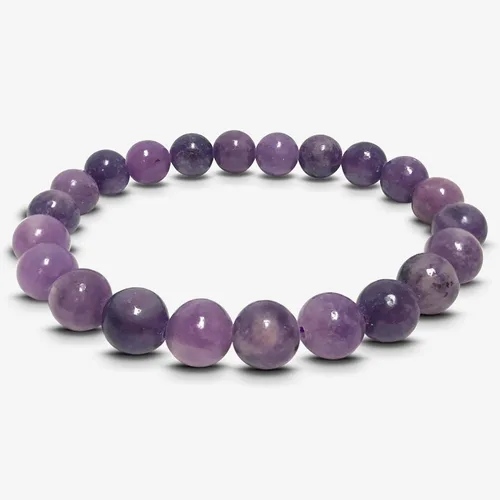Miniatura 249 de Gem Avenue Handmade Round Bead Stretch Bracelet Unisex Natural Stone Beaded Jewelry for Men & Women, Elastic Wristband for Daily Wear