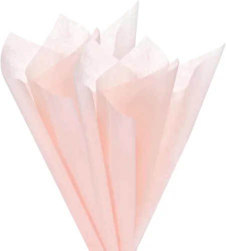Miniatura 10 de M METERXITY Papel de flores de algodón coreano de 38 hojas, papel de algodón impermeable de 11.8 pulgadas para bouquets/embalaje de regalo [blanco]