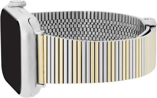 Miniatura 8 de Anne Klein Correa de acero inoxidable para Apple Watch, segura, ajustable, correa de repuesto para Apple Watch, se adapta a la mayoría de muñecas