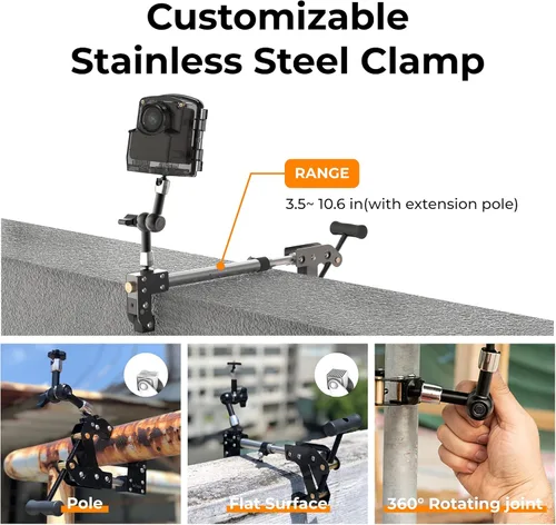 Miniatura 4 de Brinno Paquete de construcción TLC2020, cámaras de lapso de tiempo con carcasa impermeable ATH1000 y abrazadera de montaje ACC1000P – HDR FHD, 2