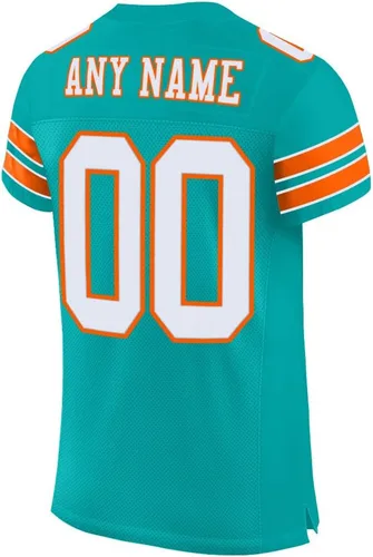 Miniatura 3 de Camiseta de fútbol personalizada para jóvenes, hombres y niños, camiseta de fútbol personalizada Aqua para mujer, número de nombre, camiseta