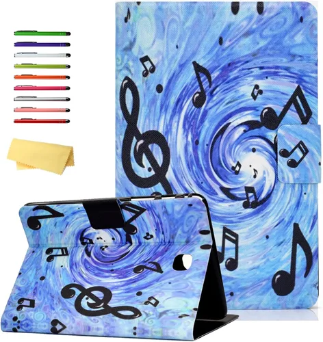 Miniatura 15 de Funda UUcovers para Galaxy Tab A 8.0 con cierre magnético, ajustado, función atril y tarjetero, con función de encendido y apagado automático, 8