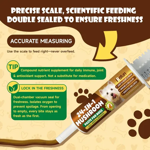 Miniatura 3 de Hongos para perros – Hongo de cola de pavo para perros – Apoyo a la salud inmunológica, intestino, piel, articulaciones – Bultos y protuberancias