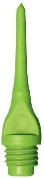 Miniatura 3 de Mueller - Puntas de dardos de plástico con rosca de 1/4 pulgadas – Bolsa/100-15 variaciones de color Verde neón