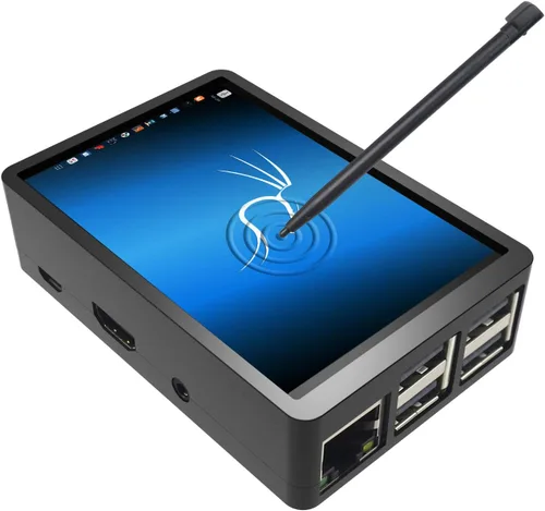 para Raspberry Pi 3 B+ Pantalla táctil de 3.5 pulgadas con estuche, monitor TFT LCD de 320x480 píxeles para juegos [Compatible con sistemas