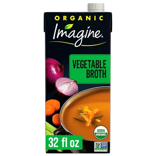 Miniatura 8 de Imagine Caldo de Vegetales Orgánico Bajo en Sodio Sin Pollo 32 oz