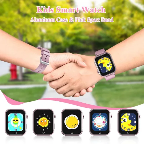 Miniatura 2 de Reloj inteligente para niños de 4 a 12 años, 26 juegos de rompecabezas, cámara HD, reproductor de música de video, podómetro, linterna, cronómetro